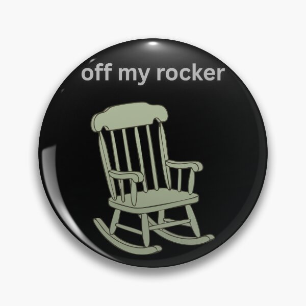 Item preview, Off my Rocker - Funny Aging designed and sold by Nene Bird Designs.