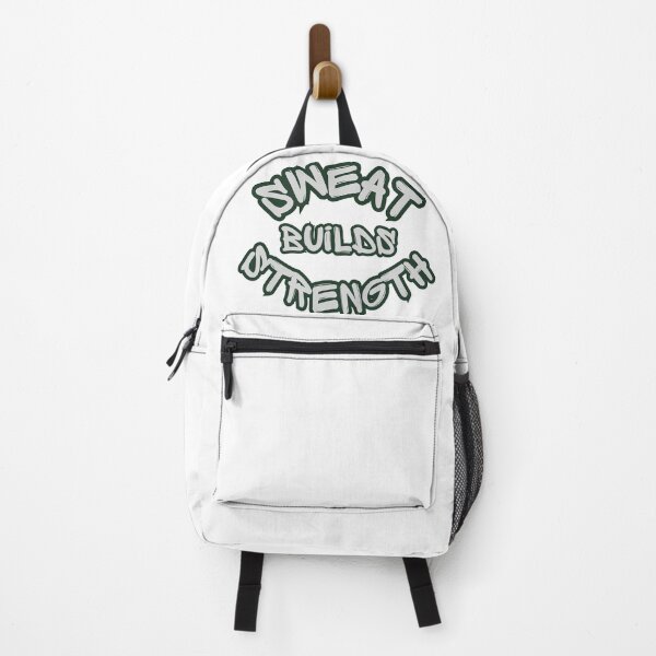 Item preview, Sweat Builds Strength Motivational Gym Quote- Best for Fitness Lovers designed and sold by 95PrintAura.