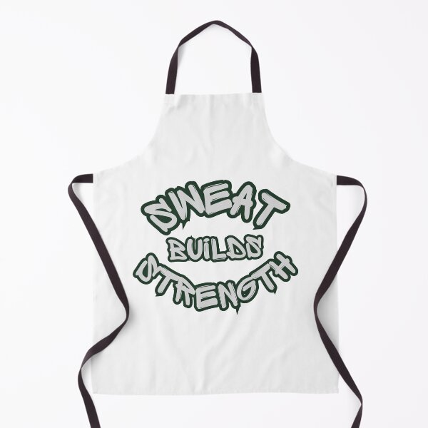 Item preview, Sweat Builds Strength Motivational Gym Quote- Best for Fitness Lovers designed and sold by 95PrintAura.