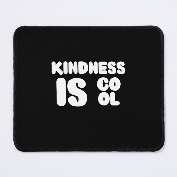 Item preview, Kindness Is Cool Aesthetic Trendy Bubble Typography Quote designed and sold by Akkhay.