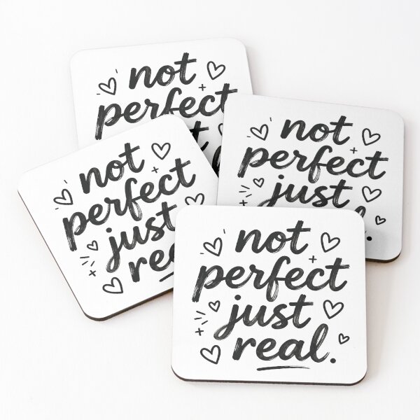 Item preview, NOT PERFECT JUST REAL designed and sold by Arty Art.