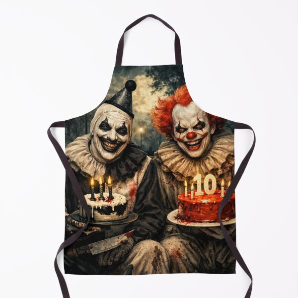 Item preview, Friday The 13th with 2 Scary Clowns designed and sold by Resilient Roots Customs Oakland.