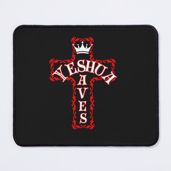 Item preview, Yeshua Saves (red) designed and sold by Tripp Art Studio.