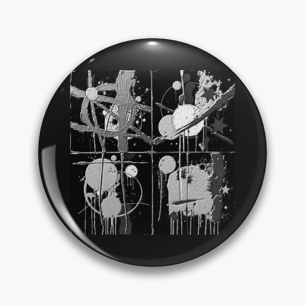 Item preview, rebel geometry dark blend age black and white geometric abstract design designed and sold by SmashingDeals.