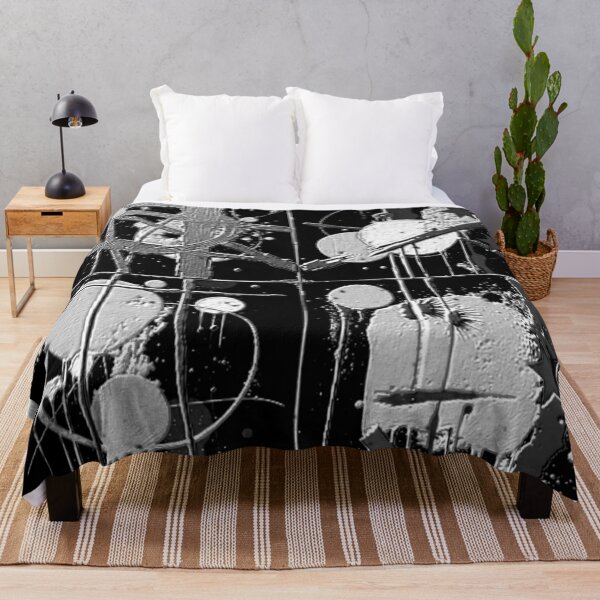 Item preview, rebel geometry dark blend age black and white geometric abstract design designed and sold by SmashingDeals.