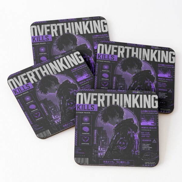 Item preview, Overthinking Kills Your Peace designed and sold by mr.bardook.
