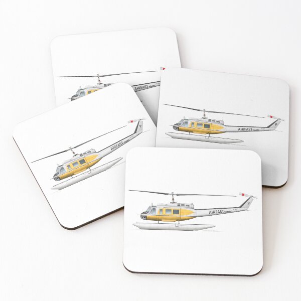 Item preview, BELL 205 - UH-1H IROQUOIS HUEY VH-UHP AIRFAST designed and sold by Grubby Fingers Aircraft Illustration.
