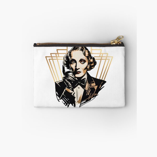 Item preview, Marlene Dietrich Art Deco Old Hollywood Glamour Portrait designed and sold by ArcticFoxStudio.