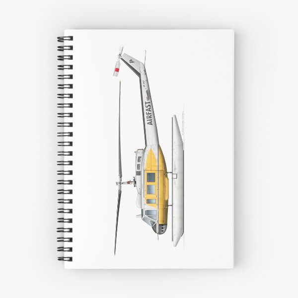 Item preview, BELL 205 - UH-1H IROQUOIS HUEY VH-UHP AIRFAST designed and sold by Grubby Fingers Aircraft Illustration.