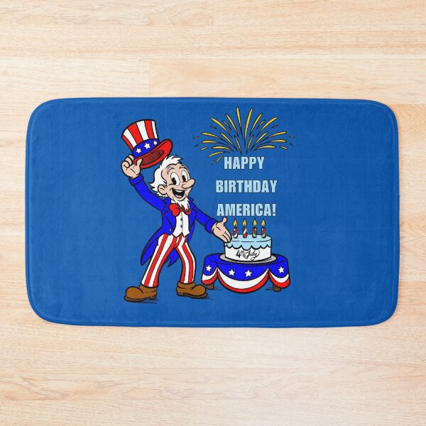 Item preview, Happy Birthday America! designed and sold by Kate Miller Illustrator.