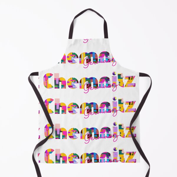 Item preview, Chemnitz, Germany, Vibrant Abstract City Typography Art designed and sold by Wanderful-roads.