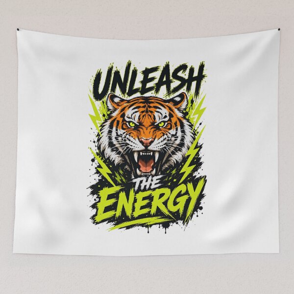 Item preview, Unleash The Energy Tiger designed and sold by Mr Lee.