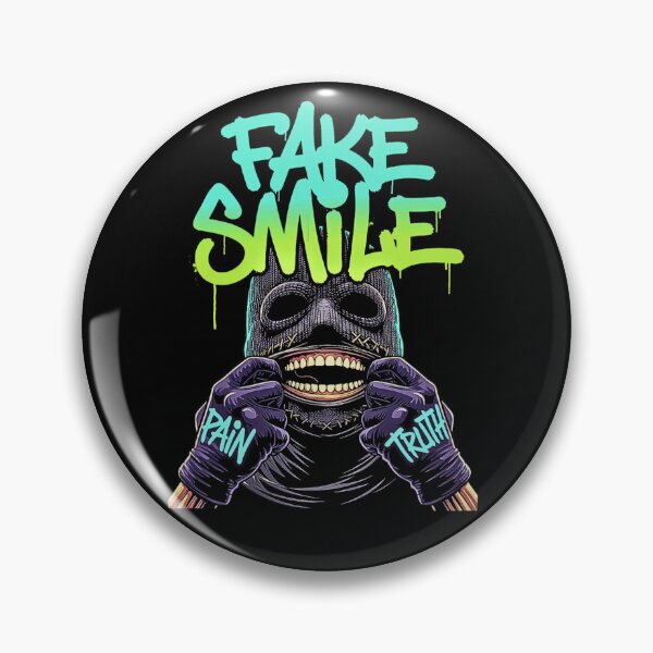 Item preview, Sonrisa Falsa - Máscara de Dolor y Verdad Arte Urbano de Graffiti Oscuro designed and sold by PrimalBeastLab.