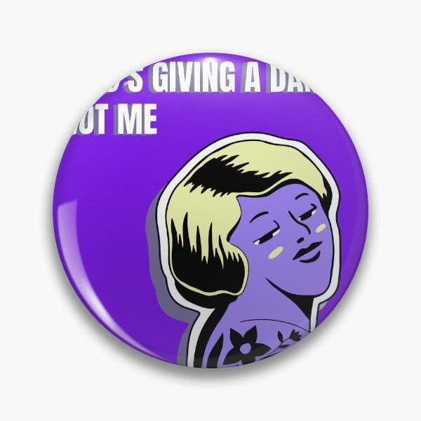 Item preview, Who's Giving A Damn Not Me Sassy Unbothered Girl Funny Attitude Art designed and sold by DERA RAY.