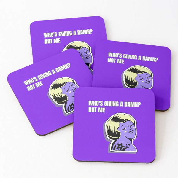 Item preview, Who's Giving A Damn Not Me Sassy Unbothered Girl Funny Attitude Art designed and sold by DERA RAY.