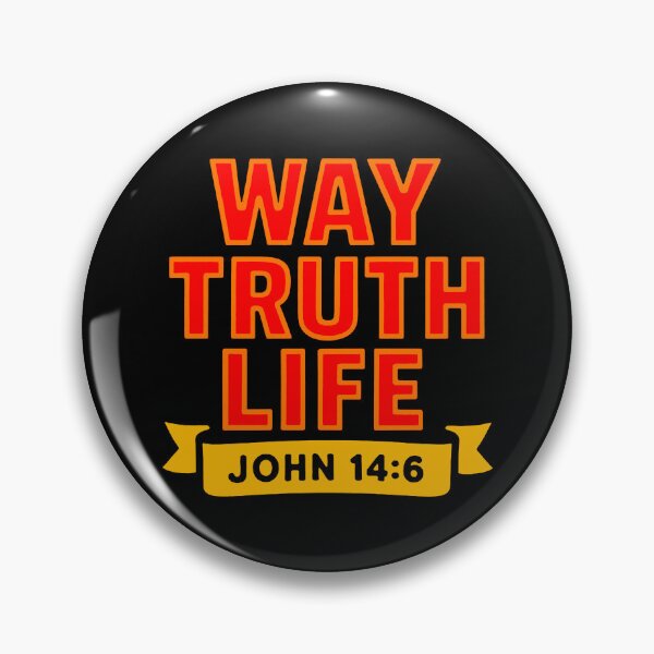 Item preview, John 14:6 Way Truth Life designed and sold by plushism.