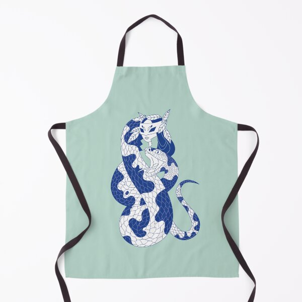 Item preview, The Snake and the Mask (blue edition) designed and sold by Juliette Lancien.
