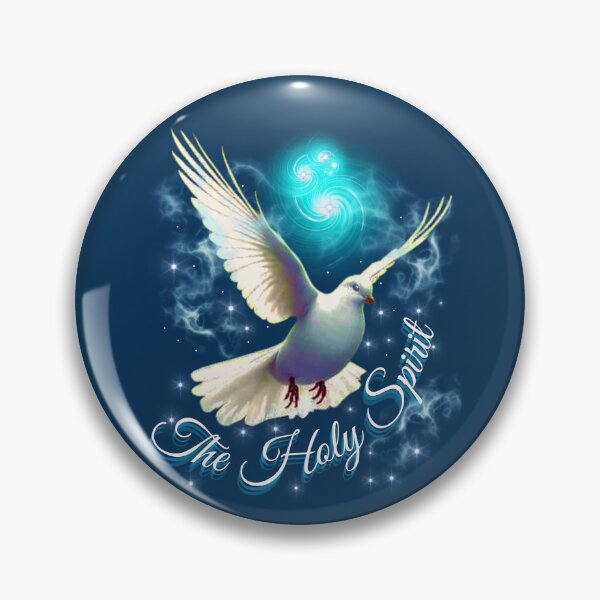 Item preview, The Holy Spirit (Teal Stardust) designed and sold by Tripp Art Studio.