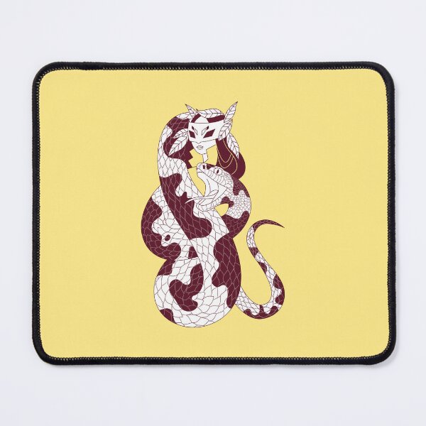 Item preview, The Snake and the Mask (yellow edition) designed and sold by Juliette Lancien.