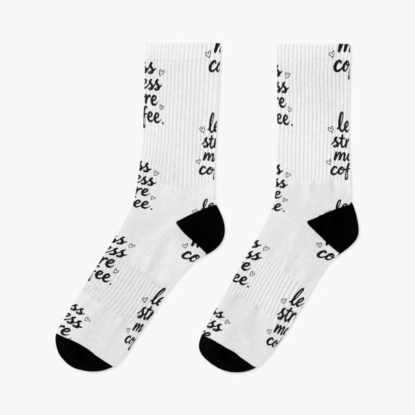 Item preview, LESS STRESS MORE COFFEE designed and sold by Arty Art.