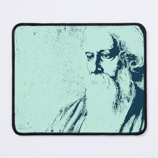 Item preview,  Rabindranath Tagore trendy art designed and sold by artbundleindia.