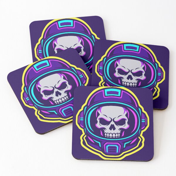 Item preview, Neon Skull Astronaut designed and sold by Idans.