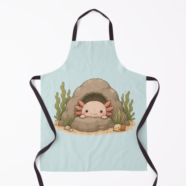 Item preview, Cute Peekaboo Axolotl designed and sold by MellowMunchkins.