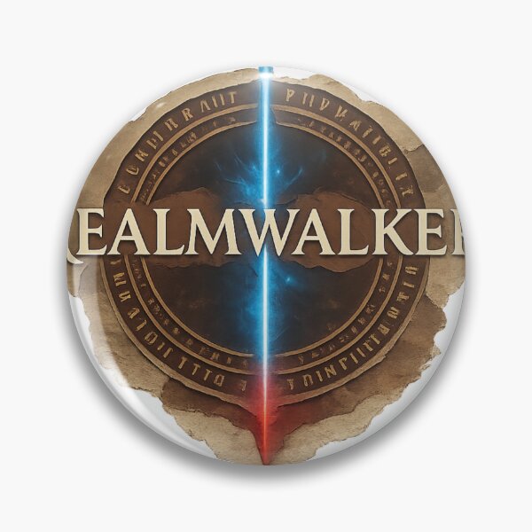 Item preview, Realmwalker – Keeper of Hidden Paths Fantasy Portal Emblem T-Shirt designed and sold by Lifehackerplus1.