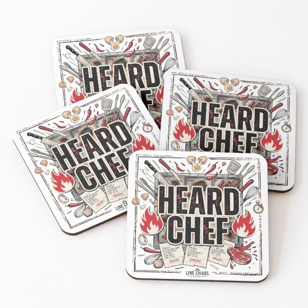 Item preview, Heard Chef Funny Kitchen Culture - Culinary Line Cook T-Shirt designed and sold by BrewChef.