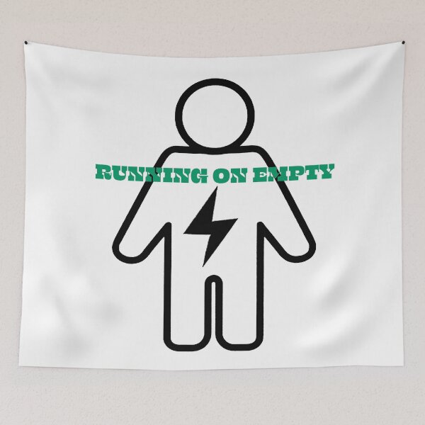 Item preview, Running on Empty – Low Energy Human Icon designed and sold by ChernivtsiSkoda.