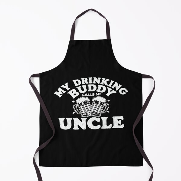 Item preview, My Drinking Buddy Calls Me Uncle • Funny Beer Mug Design for Family Humor & Party Lovers designed and sold by Bright Nest Studio.