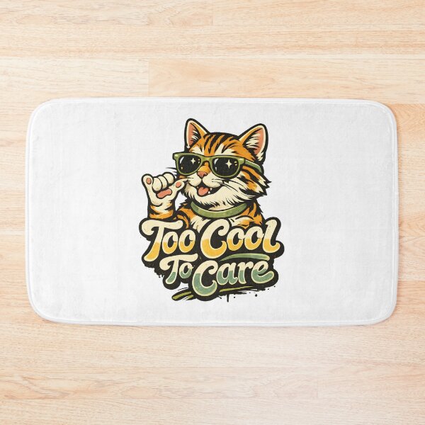 Item preview, Too Cool To Care Retro Cat Sunglasses designed and sold by Mr Lee.