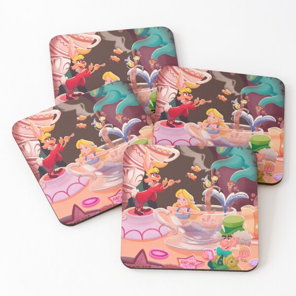 Item preview, Alice in Wonderland Mermay Tea Party designed and sold by CarrieonArt.