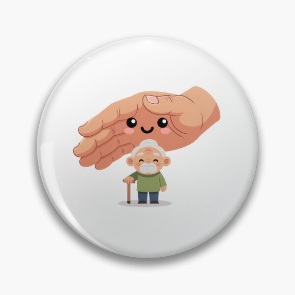 Item preview, Cute Grandpa Under Protecting Hand - Cute Father's Day Gift designed and sold by AbanoubStore.