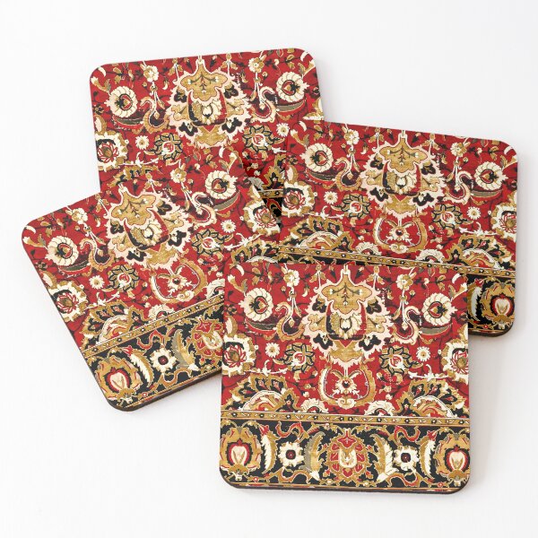 Item preview, Esfahan Persian Rug Fragment Print designed and sold by Vicky Brago-Mitchell®.