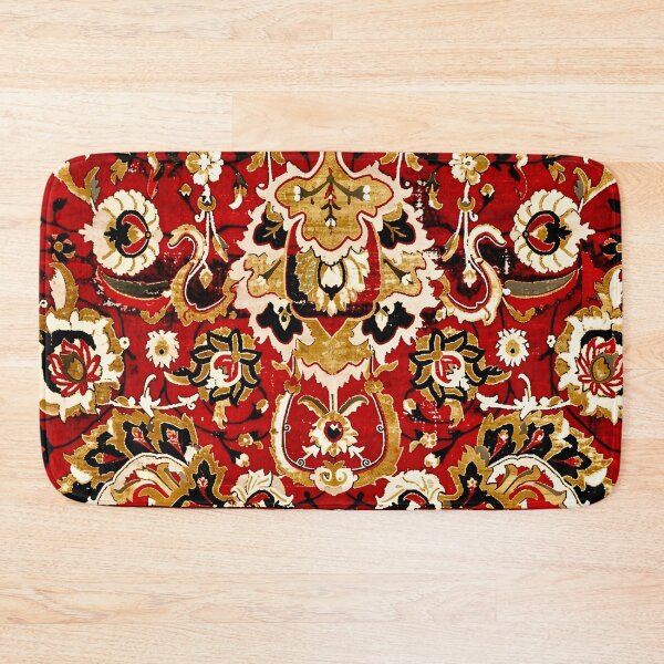 Item preview, Esfahan Persian Rug Fragment Print designed and sold by Vicky Brago-Mitchell®.
