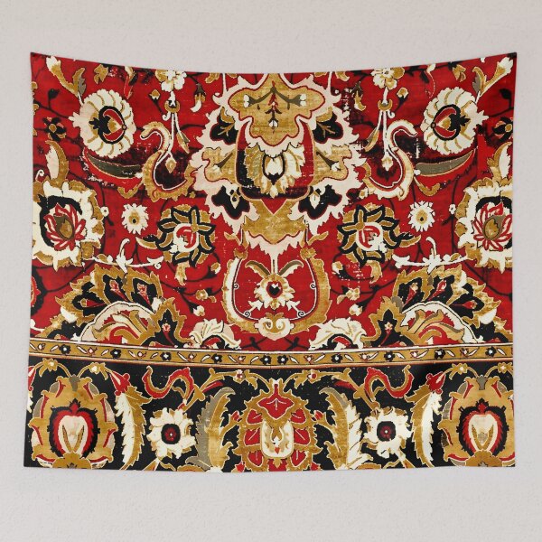Item preview, Esfahan Persian Rug Fragment Print designed and sold by Vicky Brago-Mitchell®.
