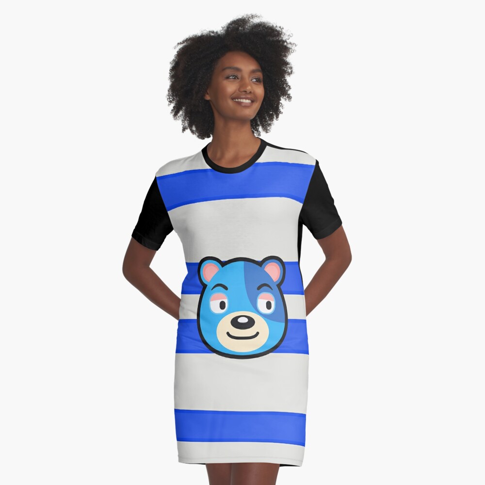 Download "KODY ANIMAL CROSSING" Graphic T-Shirt Dress by ...