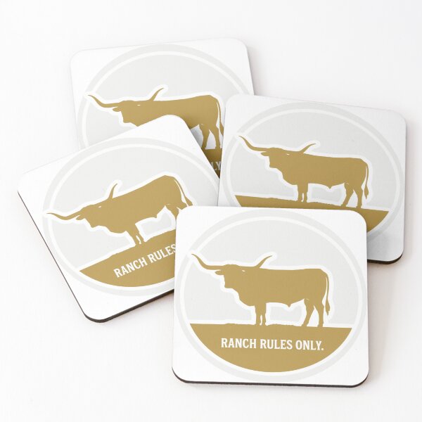 Item preview, Ranch Rules Only - Western Sticker - Ranch Life Gift designed and sold by DustGoldStudio.