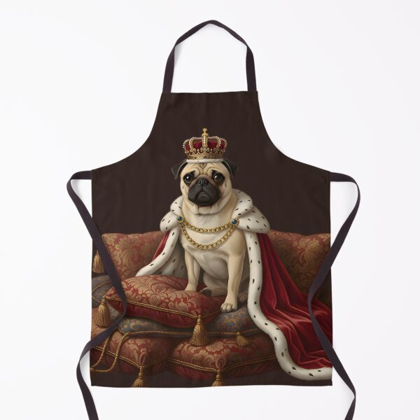 Item preview, Royal Majesty Pug King Portrait designed and sold by SillyPawsStudio.