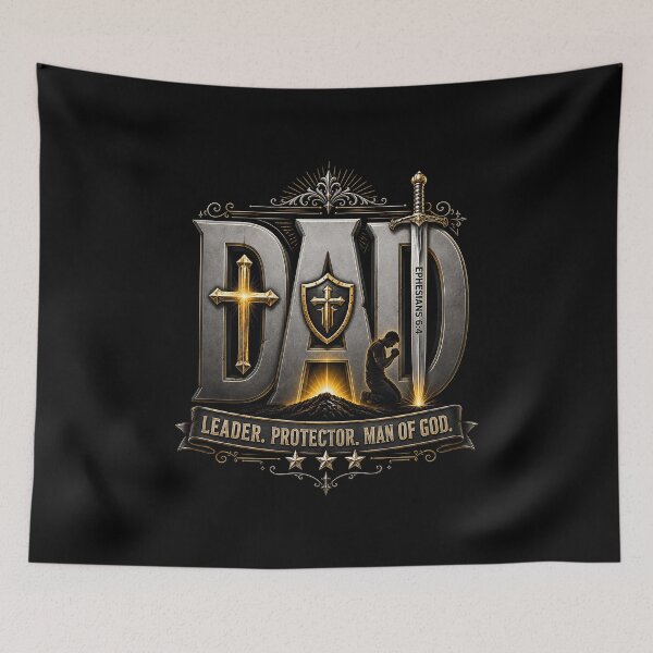 Item preview, Christian Dad Man of God designed and sold by lonaarts8.