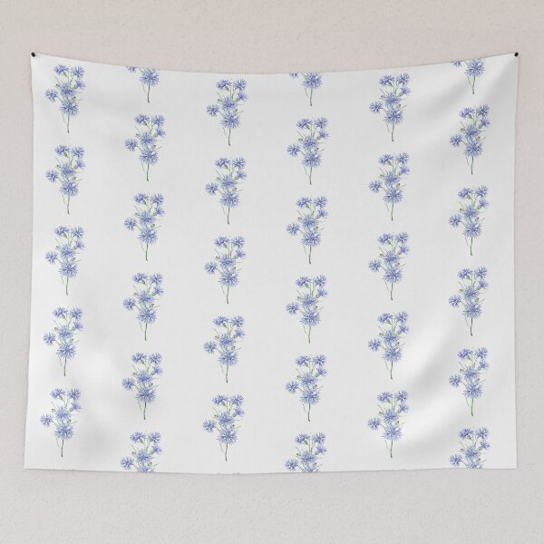 Item preview, Cornflowers Birth Month Flower designed and sold by SvetlanaArt.