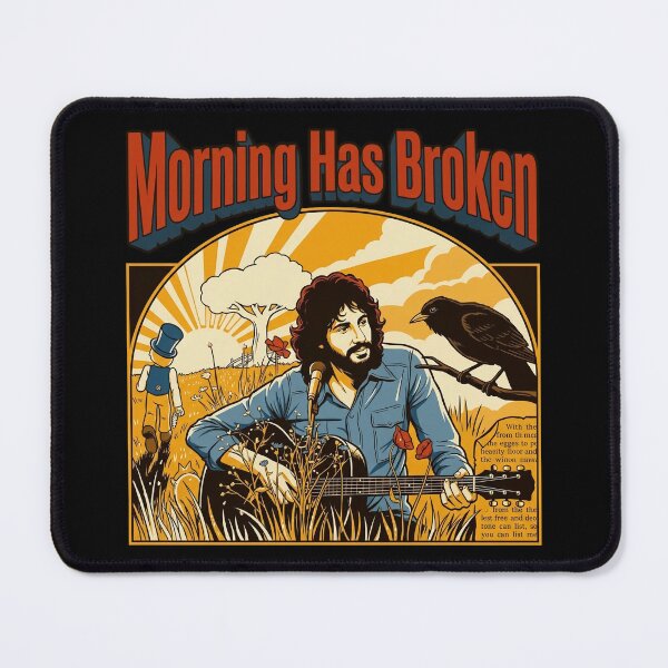 Item preview, Morning has broken comic vintage style designed and sold by Kitkin.