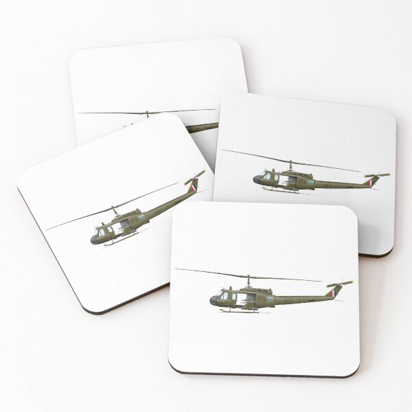 Item preview, BELL UH-1H A2-377 RAAF BUSHRANGER GUNSHIP designed and sold by Grubby Fingers Aircraft Illustration.