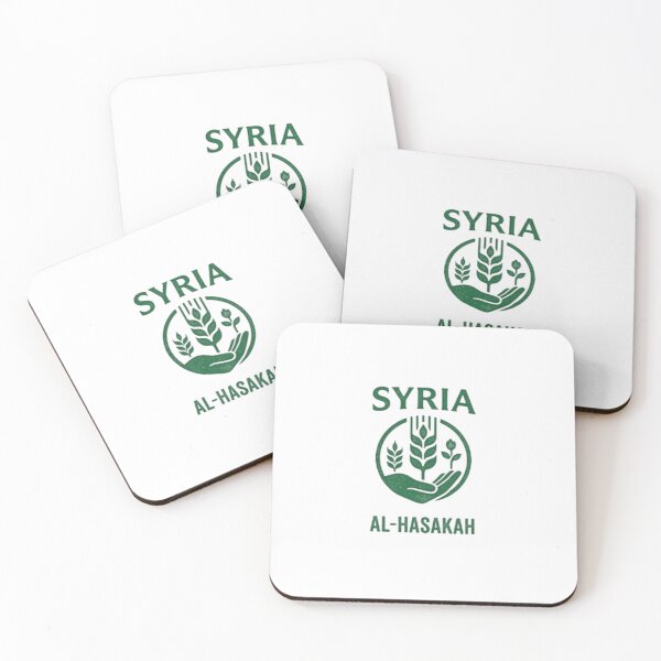 Item preview, Copy of Syria Al-Hasakah coat of arms with wheat and mosque designed and sold by Ahmedsyde.