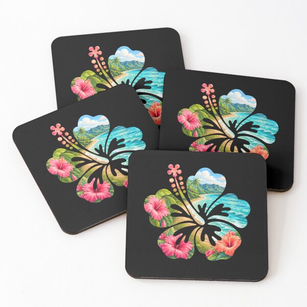 Item preview, Hibiscus Flower Beach Summer designed and sold by lonaarts8.