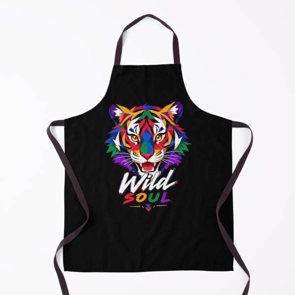 Item preview, Colorful Tiger Wild Soul Art designed and sold by StillWildink.