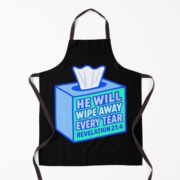 Item preview, Revelation 21:4 He Will Wipe Away Every Tear designed and sold by plushism.