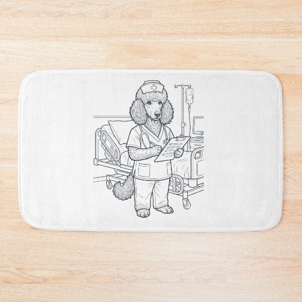 Item preview, Vintage Poodle Nurse Dog Dad Mom Lover designed and sold by TerryConnells.