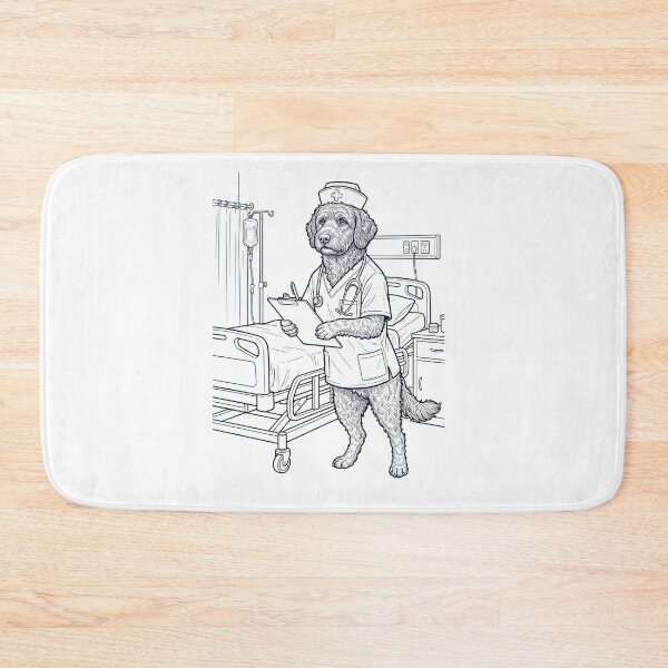Item preview, Vintage Portuguese Water Dog Nurse Dog Dad Mom Lover designed and sold by TerryConnells.